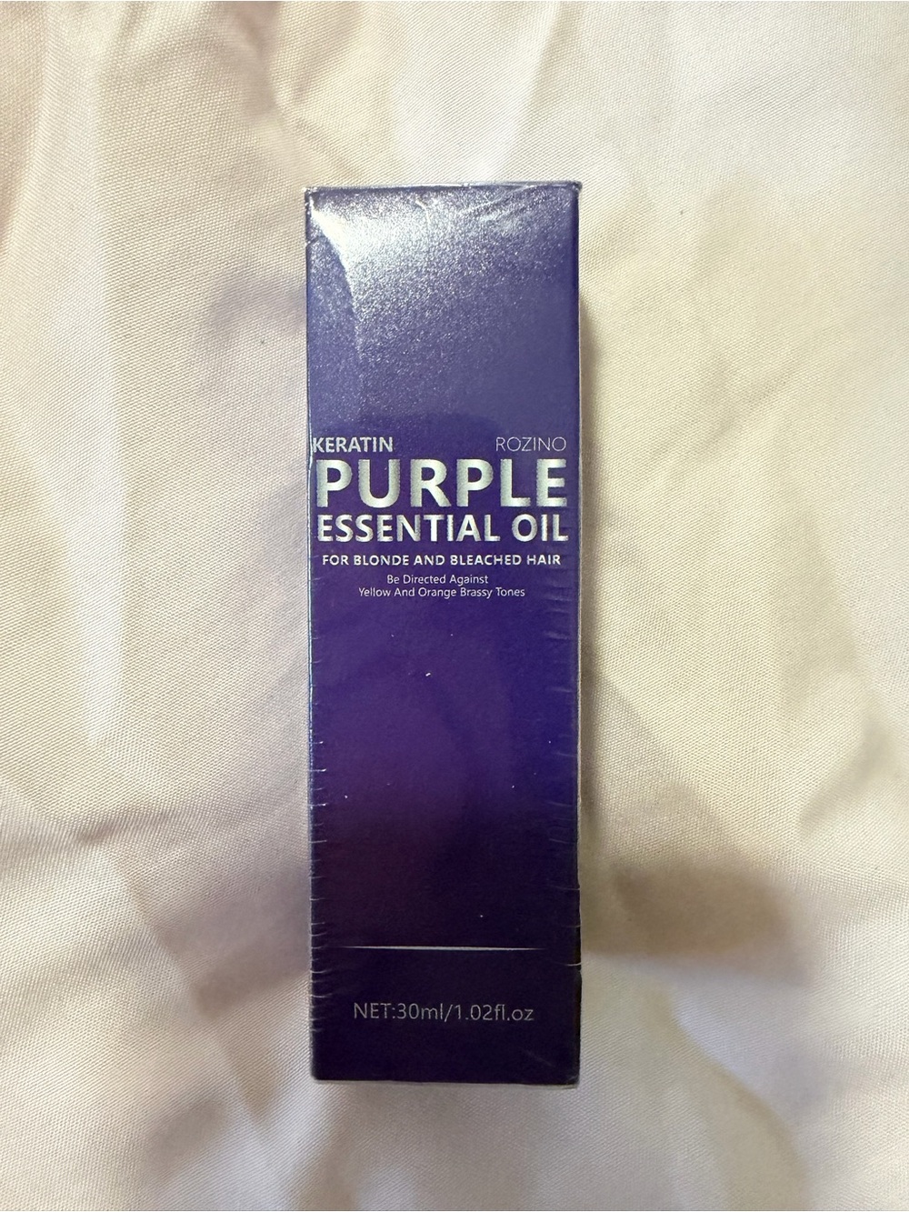 Rozino Purple Essential Oil Face & Hair Serum - Purple